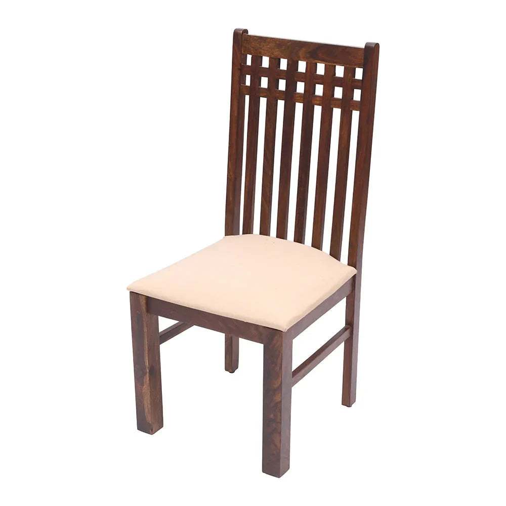 Facet  Chair Set Of Two Made Of Sheesham Wood