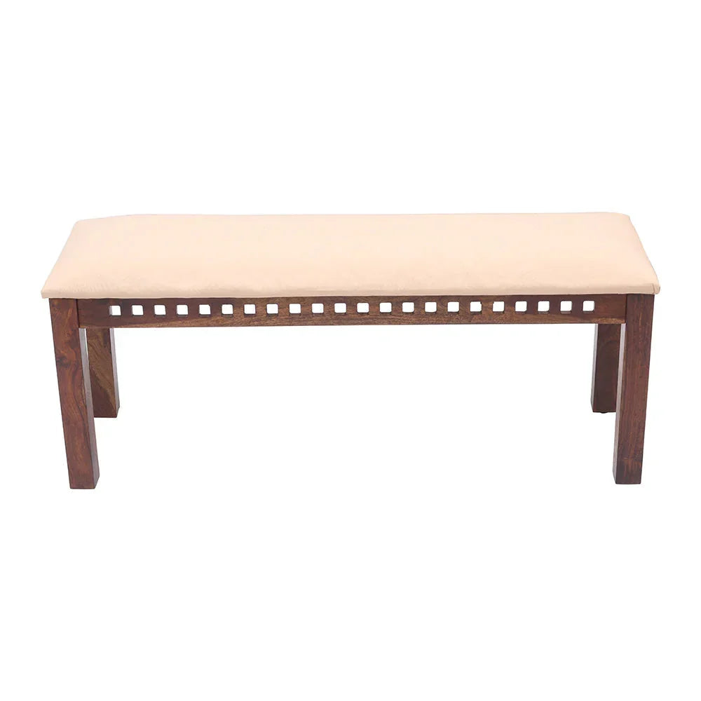 Facet Two Seater Bench Made OF Sheesham Wood