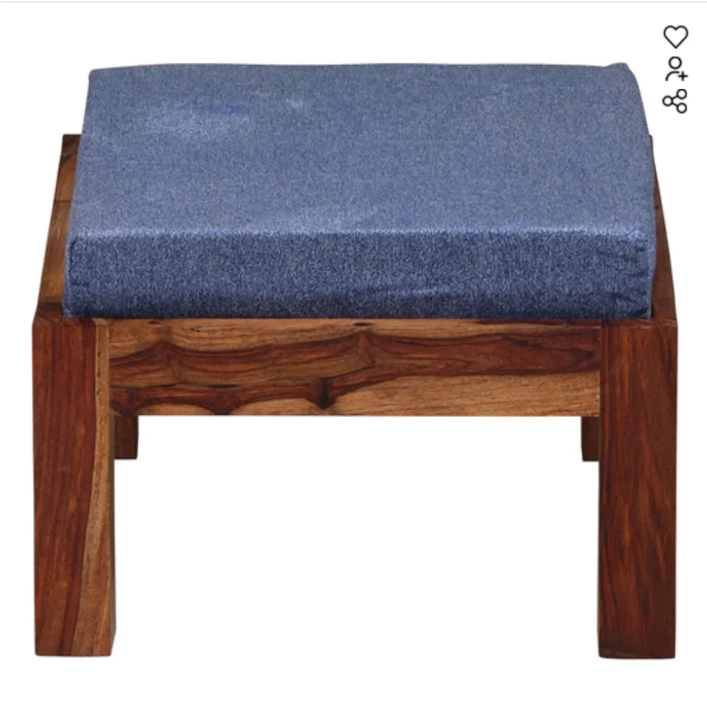 Wood Fiber-Wood Coffee Table with 4 Stools