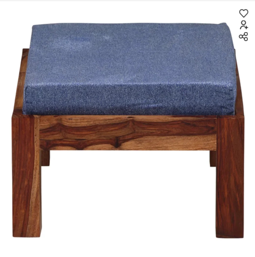 Wood Fiber-Wood Coffee Table with 4 Stools