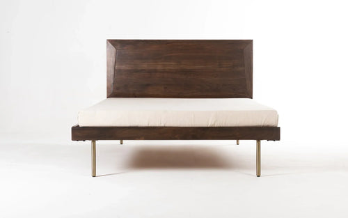 Acme Solid Wood King Size & Queen Size Beds In Provincial Teak Finish For Bedroom Furniture
