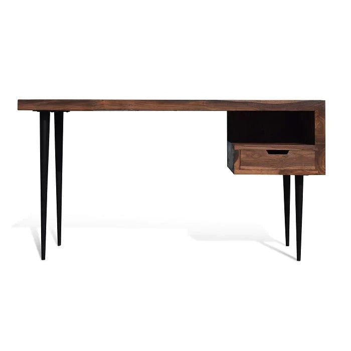 Onyx Sheesham Wood Study Table In Natural Finish For Study Room Furniture
